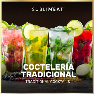 Coctelería Tradicional / Traditional cocktails